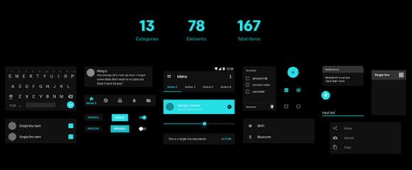 Modular UI kit preview