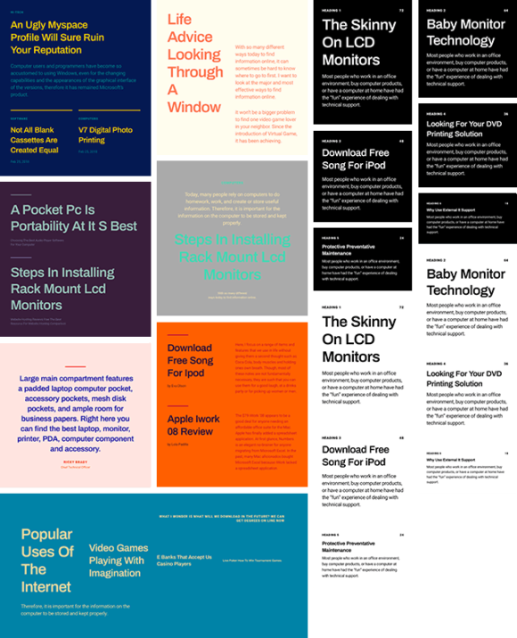 Font Combinations Library - Sample 02