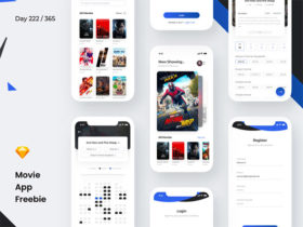 Movie booking app concept