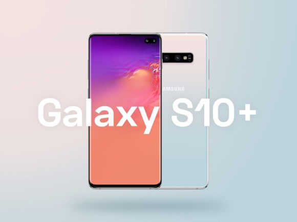 Samsung Galaxy S10 & S10+ mockups