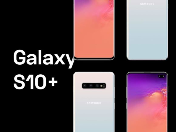 Samsung Galaxy S10 Sketch mockups