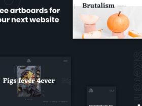 Brutalism: A free web kit for Sketch and Figma