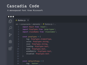 Cascadia Code: A monospaced font from Microsoft