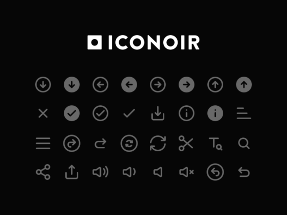 Iconoir: Free basic icon pack