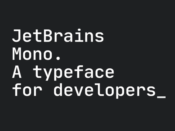 JetBrains Mono: Free typeface for developers