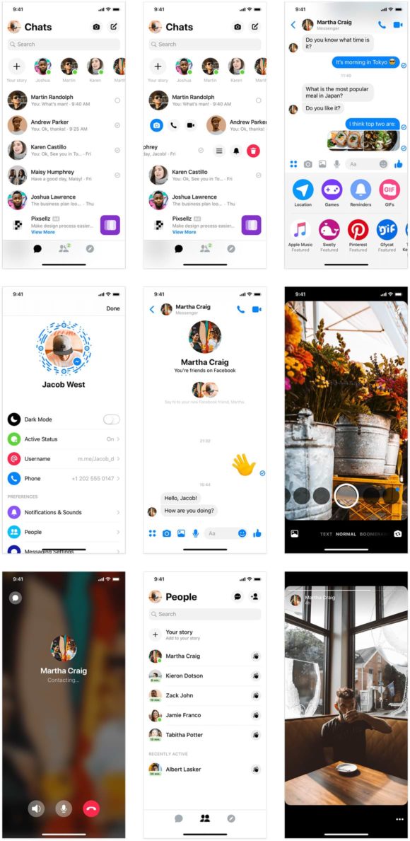 Messenger UI