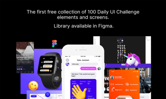 100days UI preview