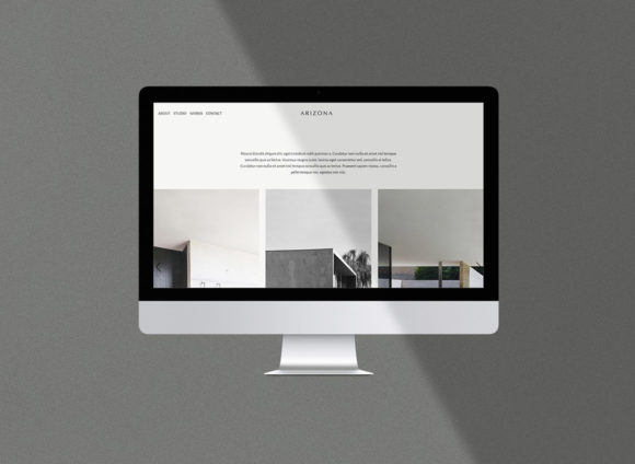 Arizona HTML template preview