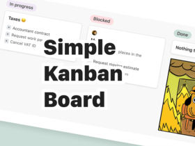 Kanban Board UI design