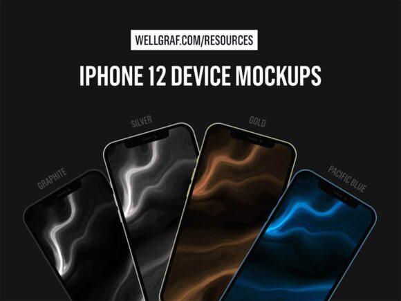 PSD iPhone 12 mockup