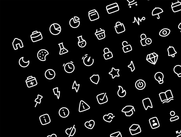 Basil outline icons