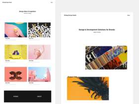 K!sbag: Free minimal portfolio template