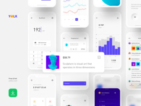 Yolk: Free iOS UI kit (42 screens)