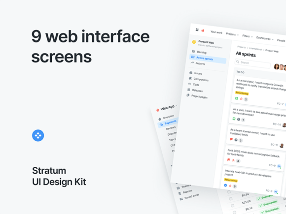 Stratum: UI kit for Figma