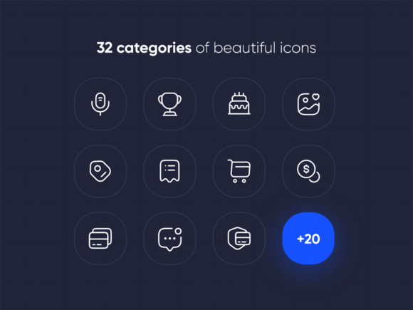 Iconsax categories