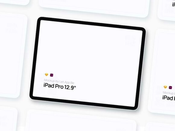 Ipad pro 12.9 mockup deals psd