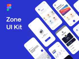 Zone: UI kit for mobile app design