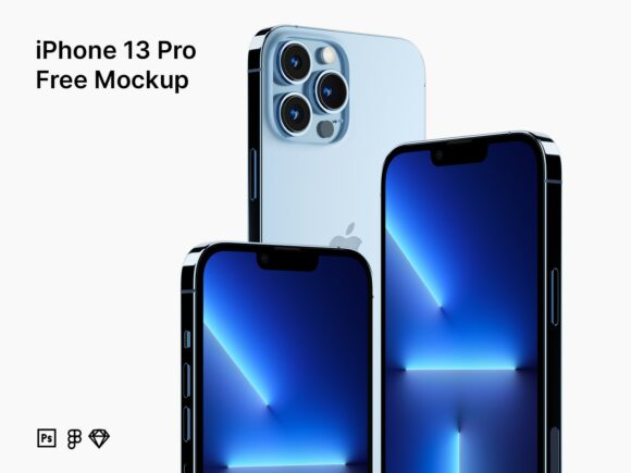 iPhone 13 Pro mockups [Figma]