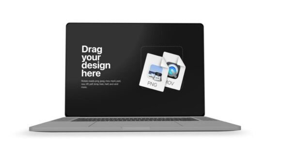 Macbook Pro 16-inch Mockup