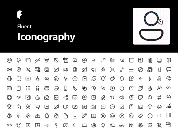 Fluent Icons: A set of 4000+ icons from Microsoft