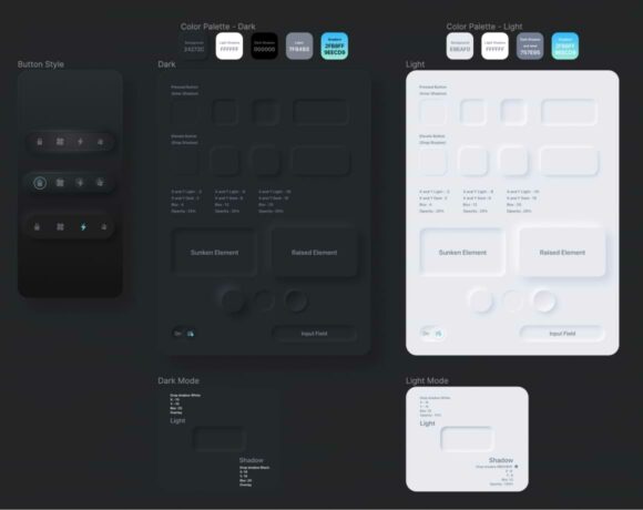 Neumorphism UI Kit - Preview 02