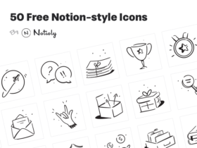 50 Free Notion-style icons