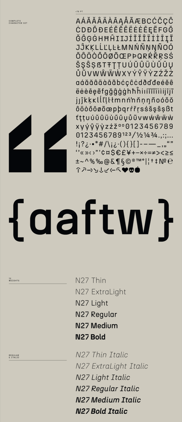 Font preview