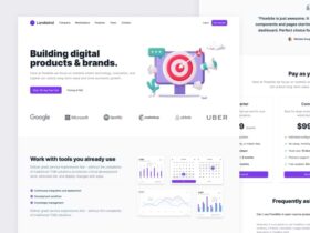 Landwind: Free Tailwind CSS Landing Page Template