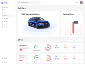 Motiv: Free Car Dashboard UI for Figma