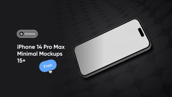 iPhone 14 Pro Max mockup for Figma