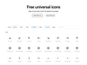 Free Universal Icons - Freebiesbug