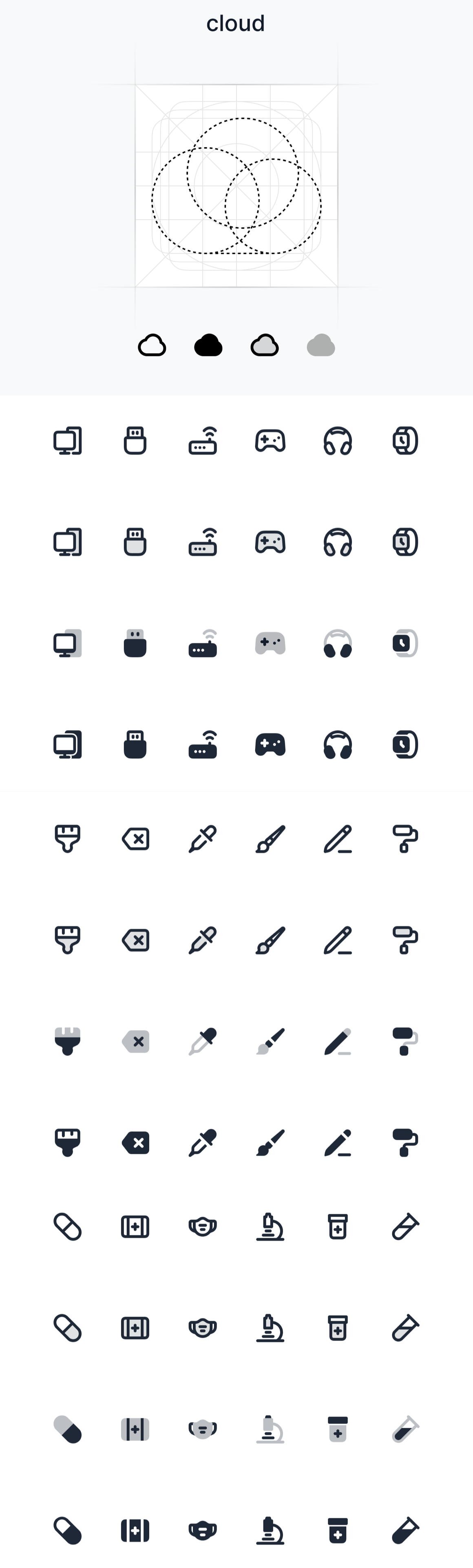 Dazzle UI: 1600+ Free line icons for Figma - Freebiesbug