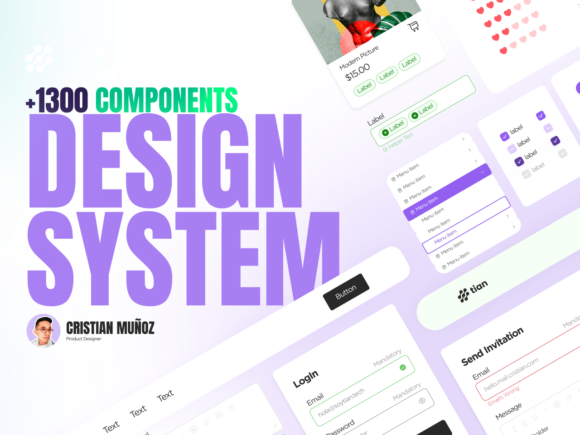 Free Design System for Figma (+1300 Components)
