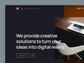 Mueller: Free HTML template for web agencies