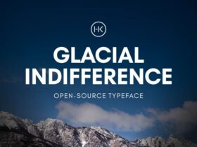 Glacial Indifference: Free Simple Geometric Font