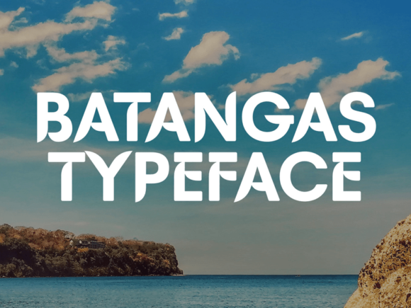 Batanga - Free Font with a Distinctly Exotic Flavor
