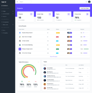 Dash Ui: Free Bootstrap Admin Dashboard Template - Freebiesbug