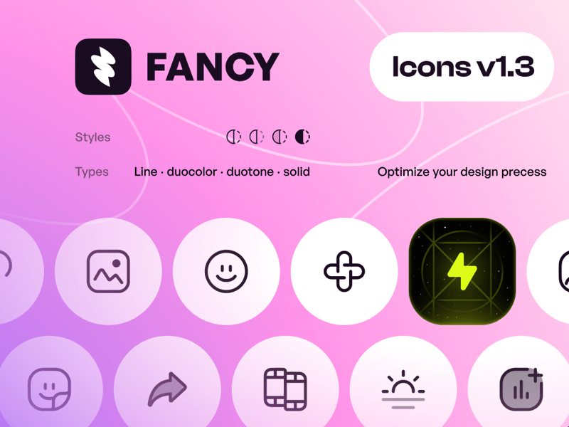 800 Free Fancy Icons