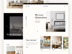 Free Interior Design Landing Page Template