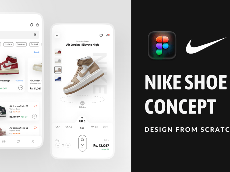 Nike Shoes Store - App Concept