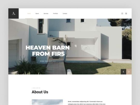 Archi: Free Architect Portfolio HTML Template