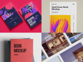 30+ Best Book Mockups - Free PSD