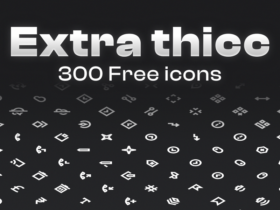 Extra Thicc: 300 Free Vector Icons