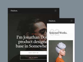 Hudson: Free HTML Portfolio Template