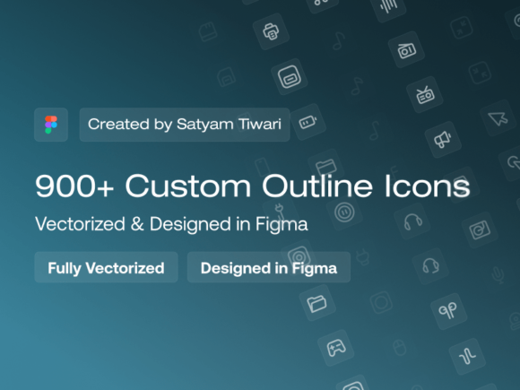 900+ Free Outline Icons for Figma