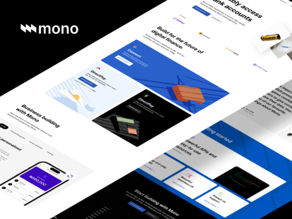 Mono: Free Landing Template for Figma