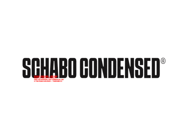 Schabo Condensed: Free Display Font