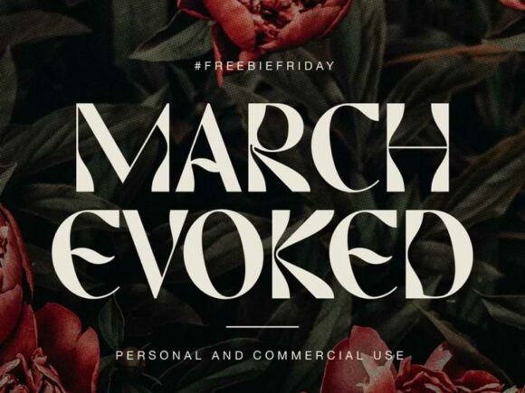 March Evoked: Free Elegant Display Font