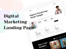 Free Landing Template for Digital Marketing