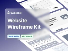 Free Website Wireframe Kit for Figma